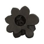 Laui Succulent Wall Art, Smooth Matte Black