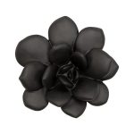 Laui Succulent Wall Art, Smooth Matte Black