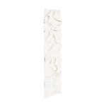 Drape Wall Art, White Stone