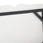Drape Wall Art, White Stone