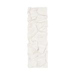 Drape Wall Art, White Stone