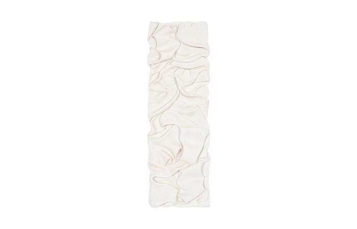 Drape Wall Art, White Stone
