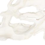 Contour Cast Root Triangle Wall Art, Faux Bleached