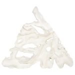 Contour Cast Root Triangle Wall Art, Faux Bleached
