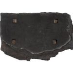 Stratified Cast Stone Wall Art, Painted Slate