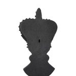 King Chess Wall Decor, Cast Stone Black