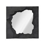 Magma Mirror, Charcoal Stone