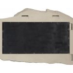 Stratified Rectangle Mirror, Roman Stone