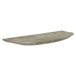 Floating Wall Shelf, Gray Stone, Small