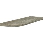 Floating Wall Shelf, Gray Stone, Large