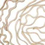 Vine Wall Flower, Bleached, Large