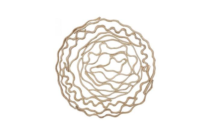Vine Wall Flower, Bleached, Large