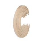 Swoop Wall Art, Bleached Wood, Small