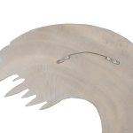 Swoop Wall Art, Bleached Wood, Small