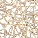 Vine Wall Tile, Xl, Bleached