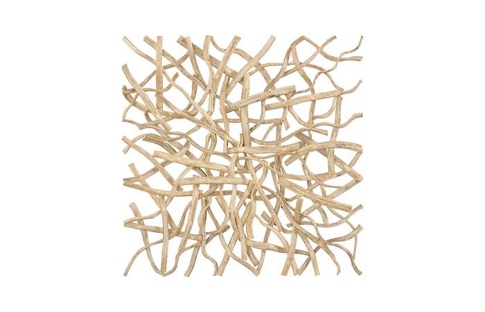 Vine Wall Tile, XL, Bleached