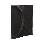Curve Wall Tile, Wave, Black