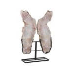Pink Amethyst on Stand, Butterfly, LG