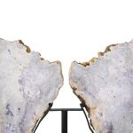 Pink Amethyst On Stand, Butterfly, Sm