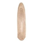 Wood Wall Sculpture, Bleached