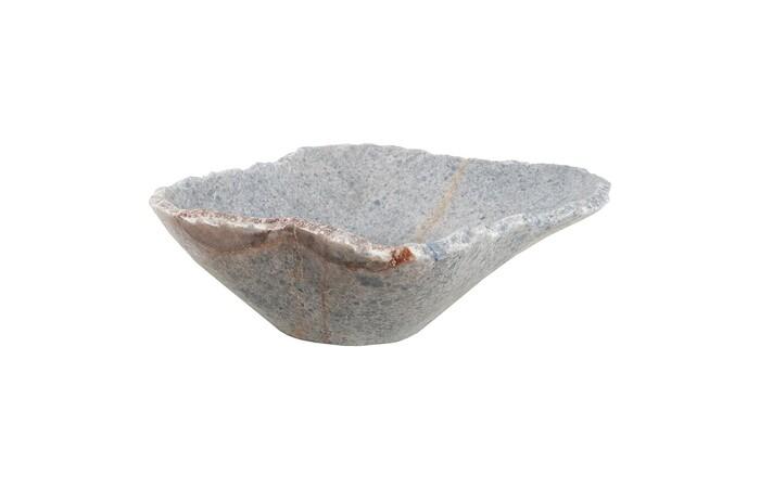 Onyx Bowl, Blue Calcite