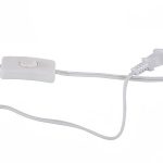 Onyx Lamp, White, Rustic Edge