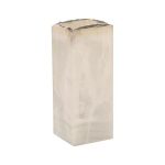 Onyx Lamp, White, Rustic Edge