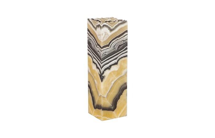 Onyx Lamp, Square, Zebra