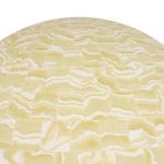 Onyx Lamp, Sphere, White