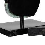 Onyx Lamp On Black Base, Fluorite