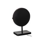 Onyx Lamp, Round Black Base