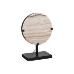 Onyx Lamp, Round Black Base