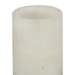 Onyx Lamp, Cylindrical, White