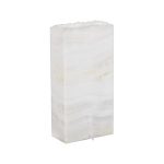 Onyx Lamp, Rectangle, White