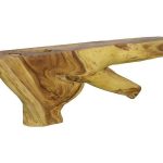 Freeform Console Table, Natural