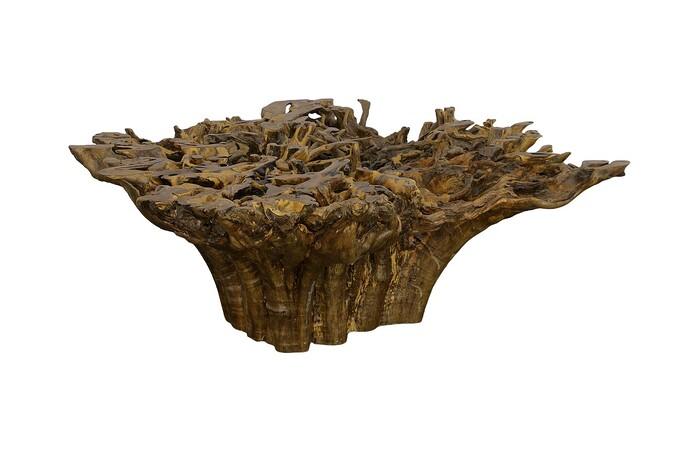 Wood Table Base, Natural