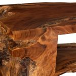 Freeform Console Table, Natural