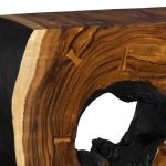Aperture Console Table, Burnt Edge