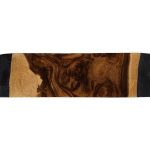 Aperture Console Table, Burnt Edge