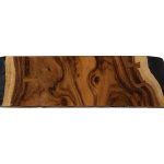 Aperture Console Table, Burnt Edge
