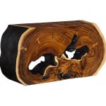 Aperture Console Table, Burnt Edge