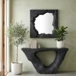 Magma Mirror, Charcoal Stone