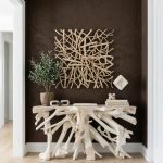Vine Wall Tile, Xl, Bleached
