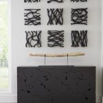 Vine Wall Tile, Black