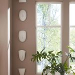 Geometric Cycladic Wall Art, Set Of 5, White Stone