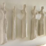 Cast Women Wall Art, Set Of 3, Small, Roman Stone