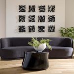 Vine Wall Tile, Black