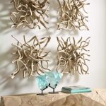 Vine Wall Tile, Lg, Bleached
