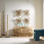 Vine Wall Tile, Lg, Bleached