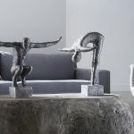 Diving Sculpture, Aluminum, Small